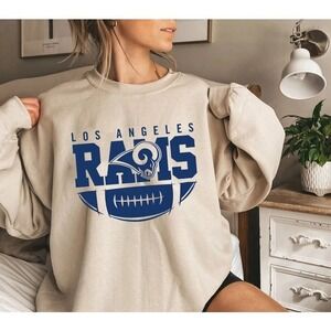Vintage LA Ram Sweatshirt, L0s An.geles Football Shirt, Ram Football Sweatshirt